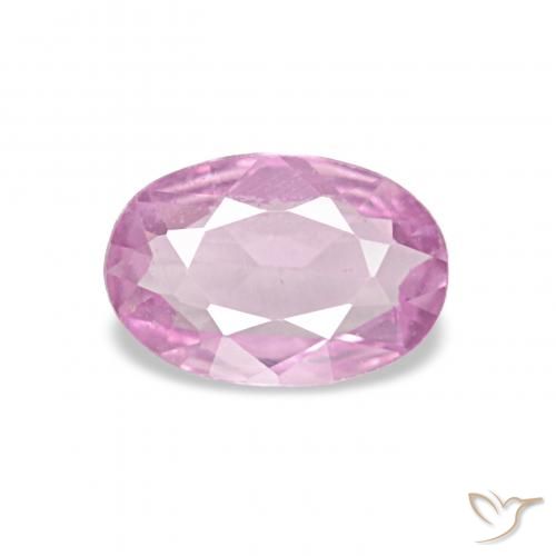 0.43ct Пурпурно-розовый Сапфир, Овал, VVS-VS