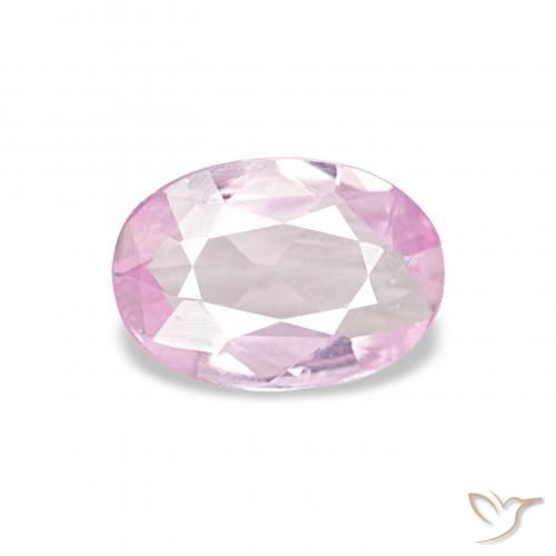 0.42ct Средний розовый Сапфир, Овал, Чистота VS