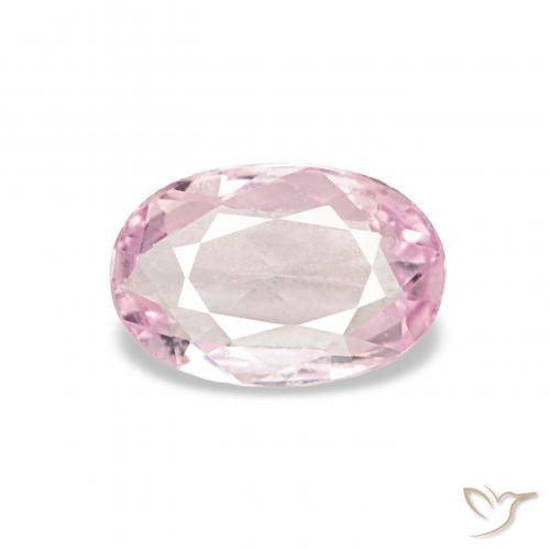 0.38ct Очень светло-розовый Сапфир, Овал, Чистота VS