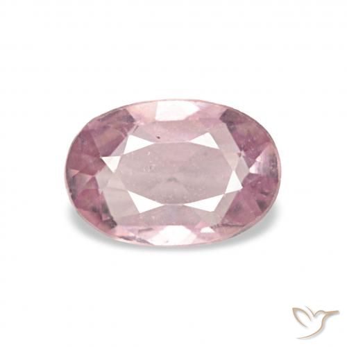0.57ct Средний розовый Сапфир, Овал, Чистота VS
