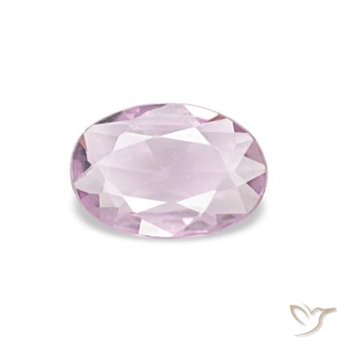 0.28ct Светло-розовый Сапфир, Овал, VVS-VS