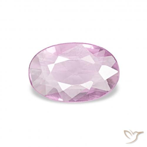 0.36ct Светло-розовато-фиолетовый фиолетовый Сапфир, Овал, VVS-VS