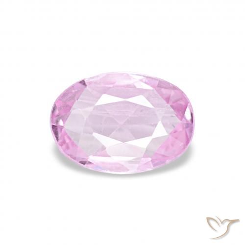 0.40ct Светло-розовато-фиолетовый фиолетовый Сапфир, Овал, VVS-VS