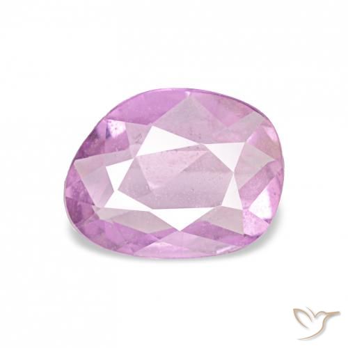 0.62ct Medium Light-Purple Сапфир, причудливая, Чистота VS