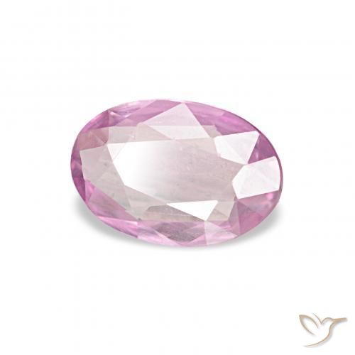 0.38 карата, натуральный Medium Light-Purple Сапфир, Овал, VVS-VS