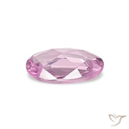 0.38 карата, натуральный Medium Light-Purple Сапфир, Овал, VVS-VS