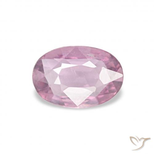 0.39ct Пурпурно-розовый Сапфир, Овал, VVS-VS
