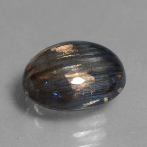 3.59 карата, натуральный Радужного цвета Скаполита, Огранка Овал, Прозрачный