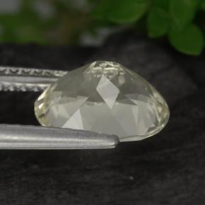 1.91 карата, натуральный Желтый Скаполита, Огранка Овал, Чистота VS