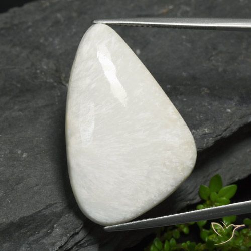 18.54ct Натуральный Светло-серовато-белый Сколецит, причудливая, Непрозрачный