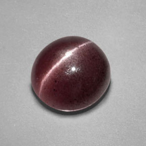 Натуральный коричневый sillimanite cat's eye 2,55 карата прозрачный, полупрозрачный