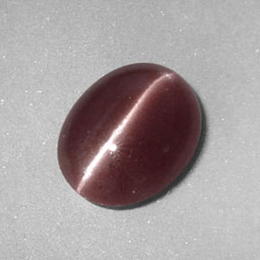 2.02 карата, натуральный Коричневый Силлиманит Кошачий глаз, Прозрачный, Полупрозрачный