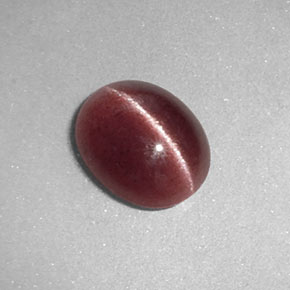 Натуральный коричневый sillimanite cat's eye 1,26 карата прозрачный, полупрозрачный