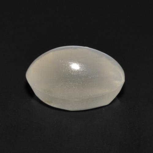 Натуральный серый sillimanite cat's eye 1,17 карата огранка овал, прозрачный