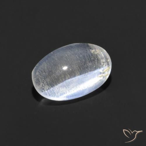 0.80ct Натуральный ясно Силлиманит Кошачий Глаз, Овал, Прозрачный