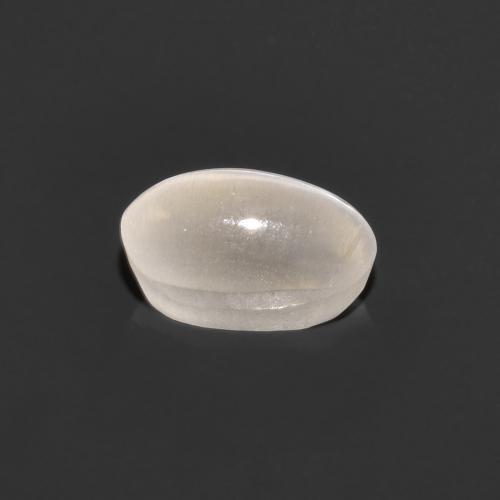 Натуральный серый sillimanite cat's eye 0,76 карата огранка овал, прозрачный