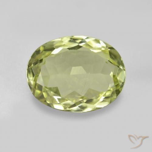 2.03ct Натуральный Средний желтый Силлиманит, Овал, Чистота VS