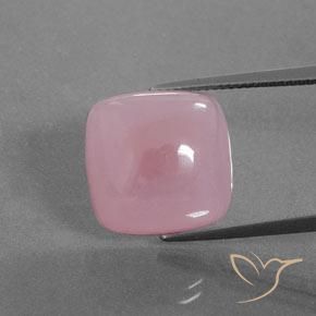 26.17ct Натуральный Средне-розово-розовый Смитсонит, Подушка, Прозрачный