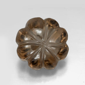 Натуральный дымчато-коричневый дымчатый кварц 10,74 карата прозрачный, полупрозрачный