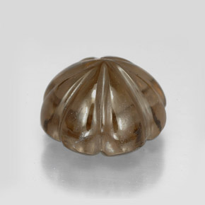 Натуральный дымчато-коричневый дымчатый кварц 10,74 карата прозрачный, полупрозрачный