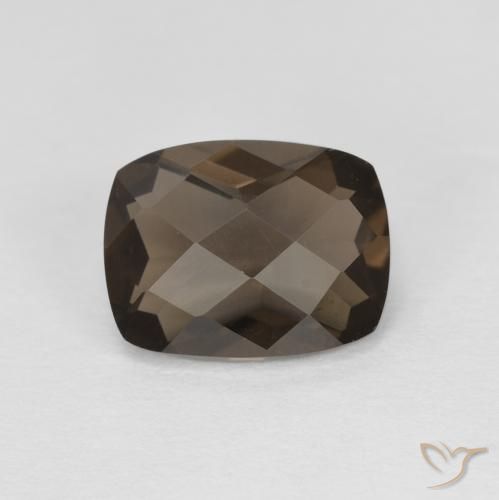 1.89ct Натуральный Умбер Браун Дымчатый кварц, Подушка, Чистота VVS