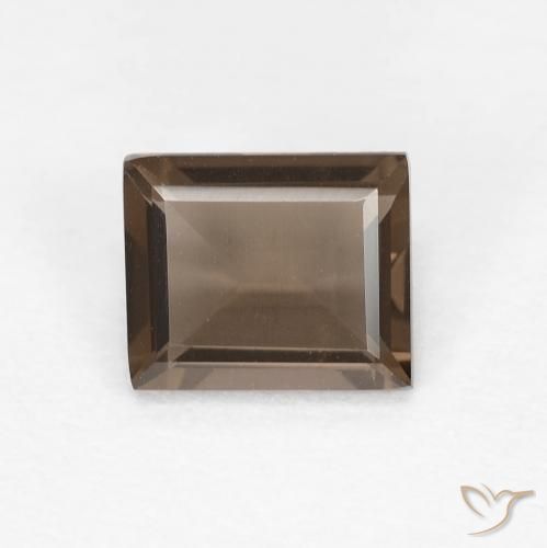 0.82ct Натуральный Гикори Браун Дымчатый кварц, Огранка Багет, Чистота VVS