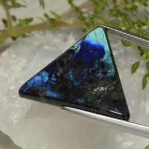 11.68 карата, натуральный Многоцветный Спектролит, Триллион, Непрозрачный