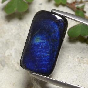 4.98 карата, натуральный Многоцветный Спектролит, Подушка Крой, Непрозрачный