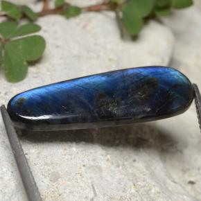 4.87 карата, натуральный Многоцветный Спектролит, Необычная форма, Непрозрачный