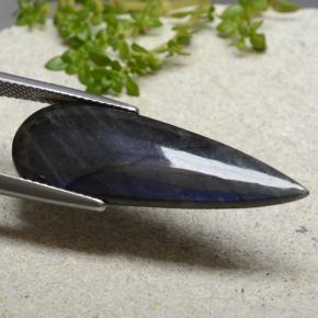 7.41 карата, натуральный Многоцветный Спектролит, Форма груши, Непрозрачный