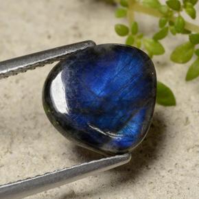 2.60 карата, натуральный Многоцветный Спектролит, Необычная форма, Непрозрачный