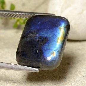 6.99 карата, натуральный Многоцветный Спектролит, Подушка Крой, Непрозрачный