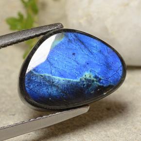 6.88 карата, натуральный Многоцветный Спектролит, Необычная форма, Непрозрачный