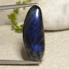 5.92 карата, натуральный Многоцветный Спектролит, Необычная форма, Непрозрачный