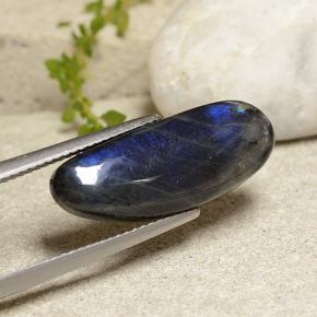 5.92 карата, натуральный Многоцветный Спектролит, Необычная форма, Непрозрачный