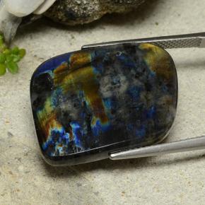 14.46 карата, натуральный Многоцветный Спектролит, Необычная форма, Непрозрачный