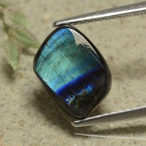 2.23 карата, натуральный Многоцветный Спектролит, Необычная форма, Непрозрачный