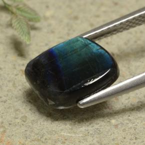 2.23 карата, натуральный Многоцветный Спектролит, Необычная форма, Непрозрачный