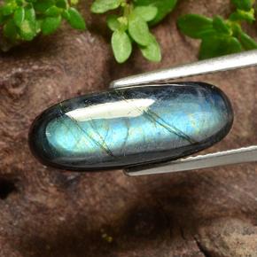 4.18 карата, натуральный Многоцветный Спектролит, Огранка Овал, Непрозрачный