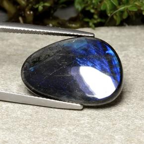 10.39 карата, натуральный Многоцветный Спектролит, Необычная форма, Непрозрачный