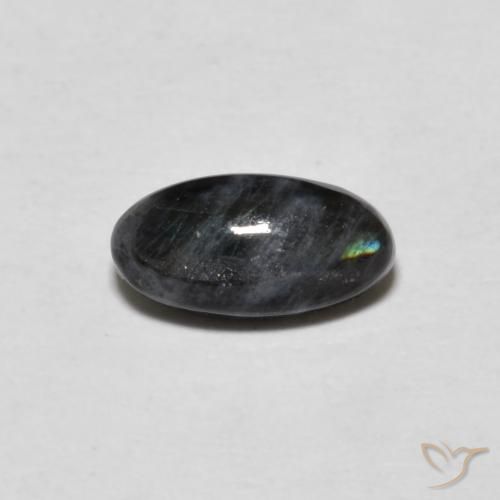 0.71ct Натуральный Многоцветный Спектролит, Овал, Непрозрачный