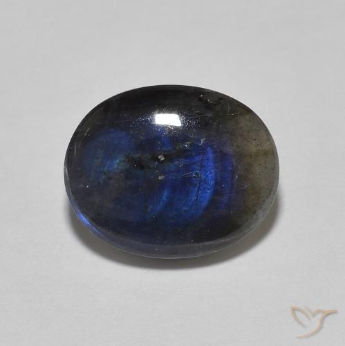 2.18ct Натуральный Многоцветный Спектролит, Овал, Непрозрачный