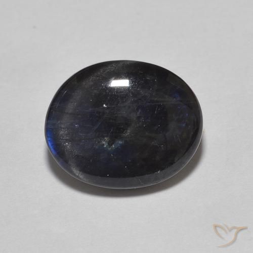 2.28ct Натуральный Многоцветный Спектролит, Овал, Непрозрачный