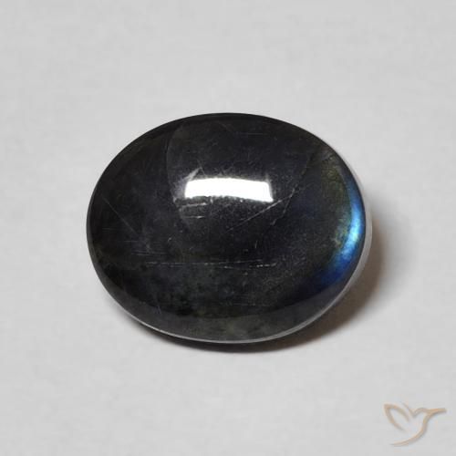 2.28ct Натуральный Многоцветный Спектролит, Овал, Непрозрачный