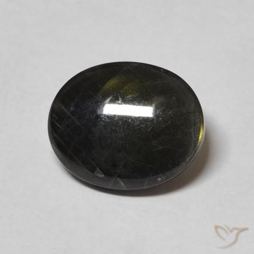 2.15ct Натуральный Многоцветный Спектролит, Овал, Непрозрачный