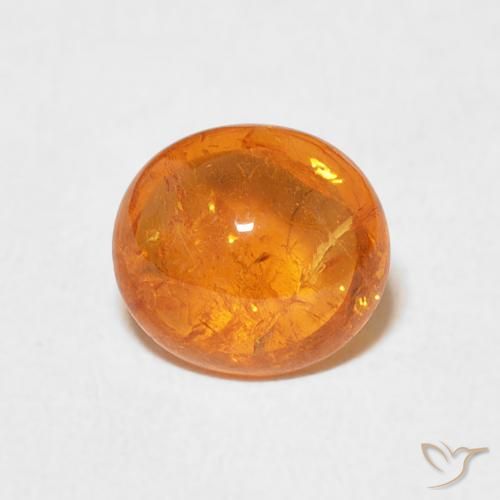 2.37ct Натуральный Средний апельсин Спессартитовая пряжа, Овал, Прозрачный