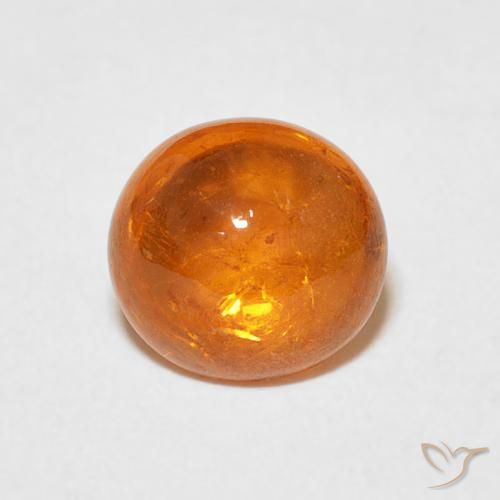 2.48ct Натуральный Средний апельсин Спессартитовая пряжа, Овал, Прозрачный