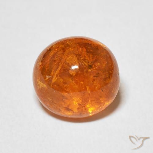 3.98ct Натуральный Средний апельсин Спессартитовая пряжа, Овал, Прозрачный