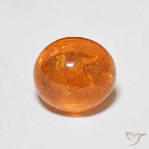 2.93ct Натуральный Средний апельсин Спессартитовая пряжа, Овал, Прозрачный