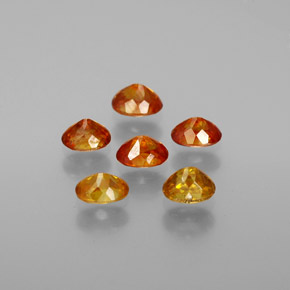  карата, натуральный Желто-золотистый Сфалерит, Огранка Овал, Чистота VS